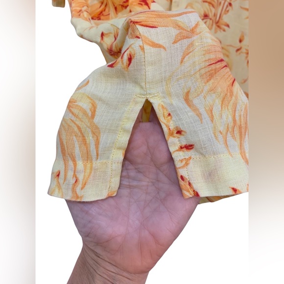 Caribbean joe button down short sleeve linen - XL - Picture 3 of 7